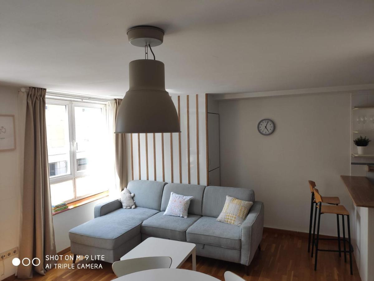 Luminoso Y Acogedor Apartamento En La Playa Oleiros Exterior foto